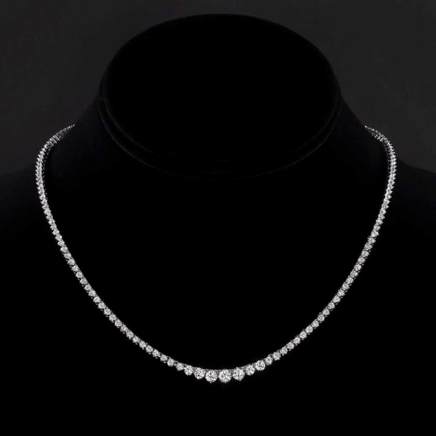 Moissanite Necklace-Halle