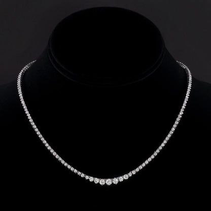 Moissanite Necklace-Halle