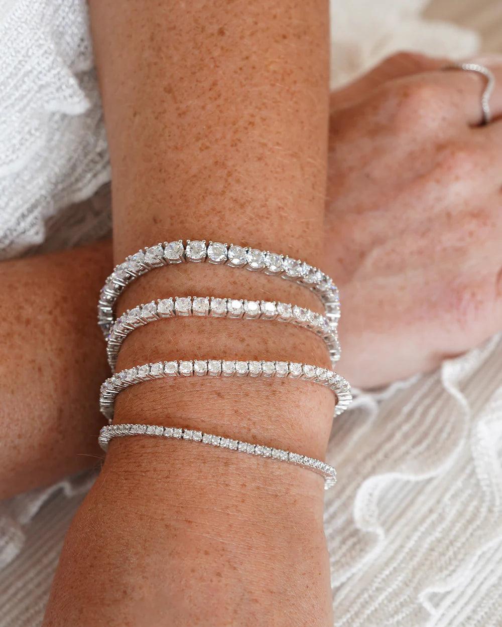 Moissanite Bracelet -Gras