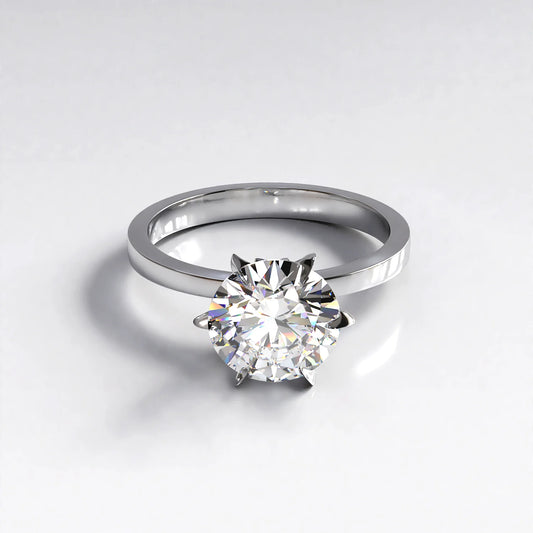 Moissanite Ring - Alexia