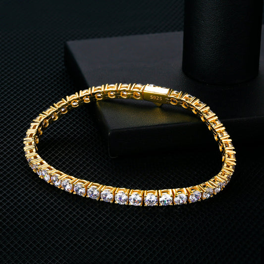 Moissanite Bracelet -Gras