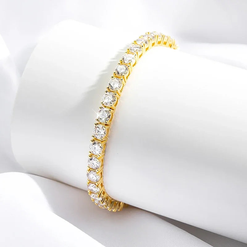 Moissanite Bracelet -Gras