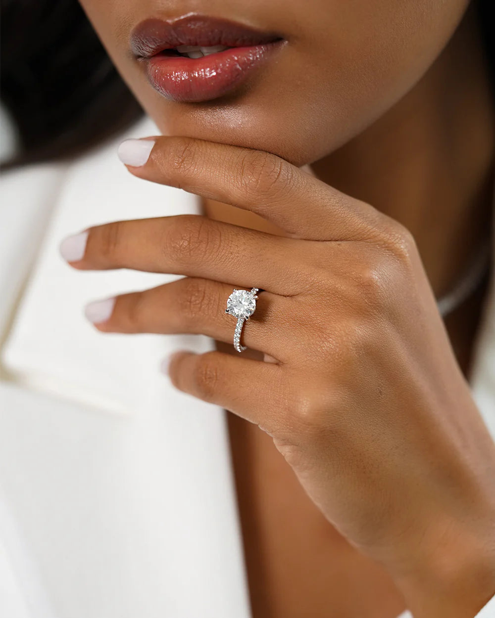 Moissanite Ring - Olivia