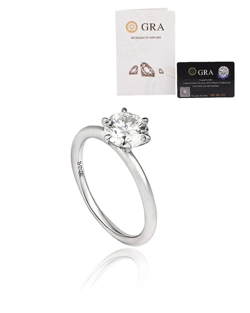 Moissanite Ring - Alexia