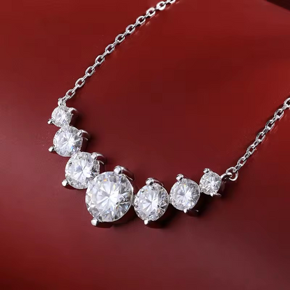 Moissanite Necklace- Amelia